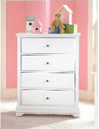 Classic White Chest of Drawers - Bayfront