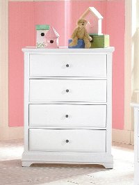 Classic White Chest of Drawers - Bayfront-2