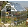 HG5008-NAT6X8SLVR Poly-Tex Nature 6' x 8' Hobby Greenhouse