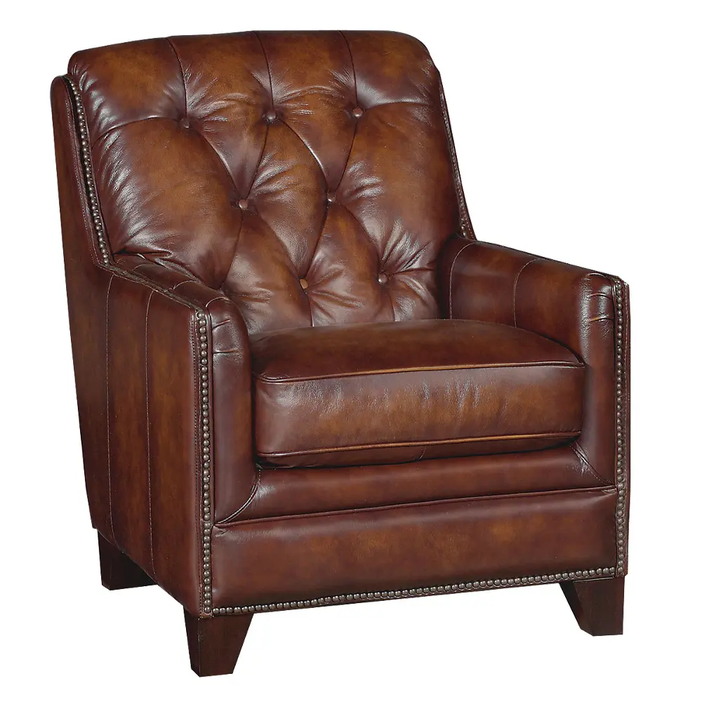Brown Leather Chair-1
