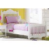 1528BFR White Classic Full Size Bed - Lauren