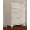 1354-784 White 4-Drawer Chest - Westfield