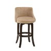 4294-828i Cherry/ Kahki 25 Inch Swivel Counter Height Stool - Napa Valley