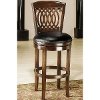 60955 Tobacco 24 Inch Swivel Counter Stool - Vienna