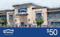 RCWGIFT-50 RC Willey eGift Card - $50