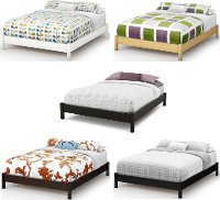 3577203 Black Queen Platform Bed - Step One-4