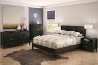 3577203 Black Queen Platform Bed - Step One-5