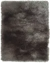 5 x 8 Medium Gray Shag Rug - Indochine