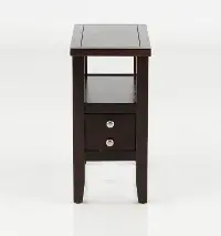 Matthew Espresso Brown End Table