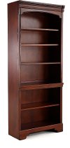 Cherry Brown Open Bookcase - Richmond Collection