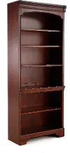 Richmond Cherry Brown Open Bookcase