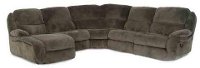 Bracken Forest Gray Upholstered 5-Piece Sectional