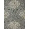 EN-03/8X11/ENCHANT 8 x 11 Large Smoke Gray and Beige Area Rug - Enchant
