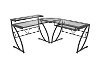 Glass Corner Desk - Feliz