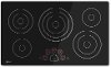 LCE3610SB LG 36 Inch Smoothtop Electric Cooktop - Black