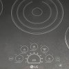 LCE3610SB LG 36 Inch Smoothtop Electric Cooktop - Black-2