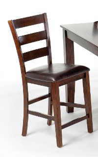 Raisin Brown 24 Inch Counter Height Stool - Kona