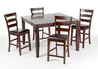 Raisin 5 Piece Counter Height Dining Set - Kona
