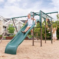 90143 Lifetime Products Monkey Bar Swing Set