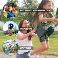 90143 Lifetime Products Monkey Bar Swing Set-3