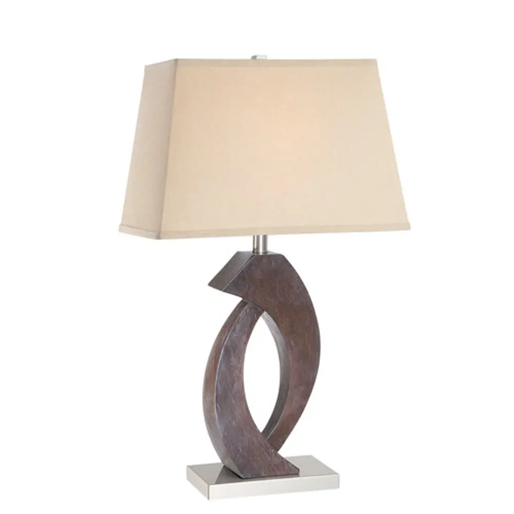 Carlyle Interlock Wood Table Lamp-1
