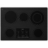 G9CE3065XB Whirlpool 30 Inch Smoothtop Electric Cooktop - Black-2