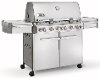 7470001 Weber Summit Series S-670 Natural Gas Grill - Stainless Steel