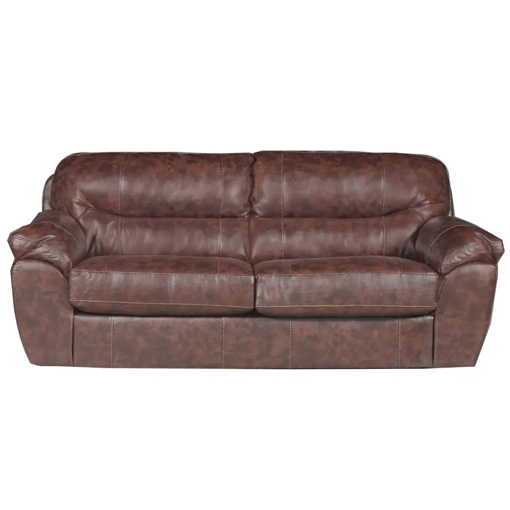 4430-03 Brantley 95 Inch Brown Upholstered Sofa-1