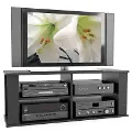 Black Modern 50 Inch TV Stand - Fillmore