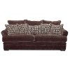 Chocolate Brown Casual Contemporary Sofa - Acropolis