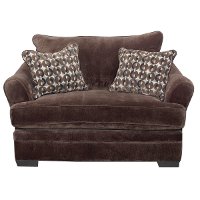Casual Contemporary Brown Chair - Acropolis