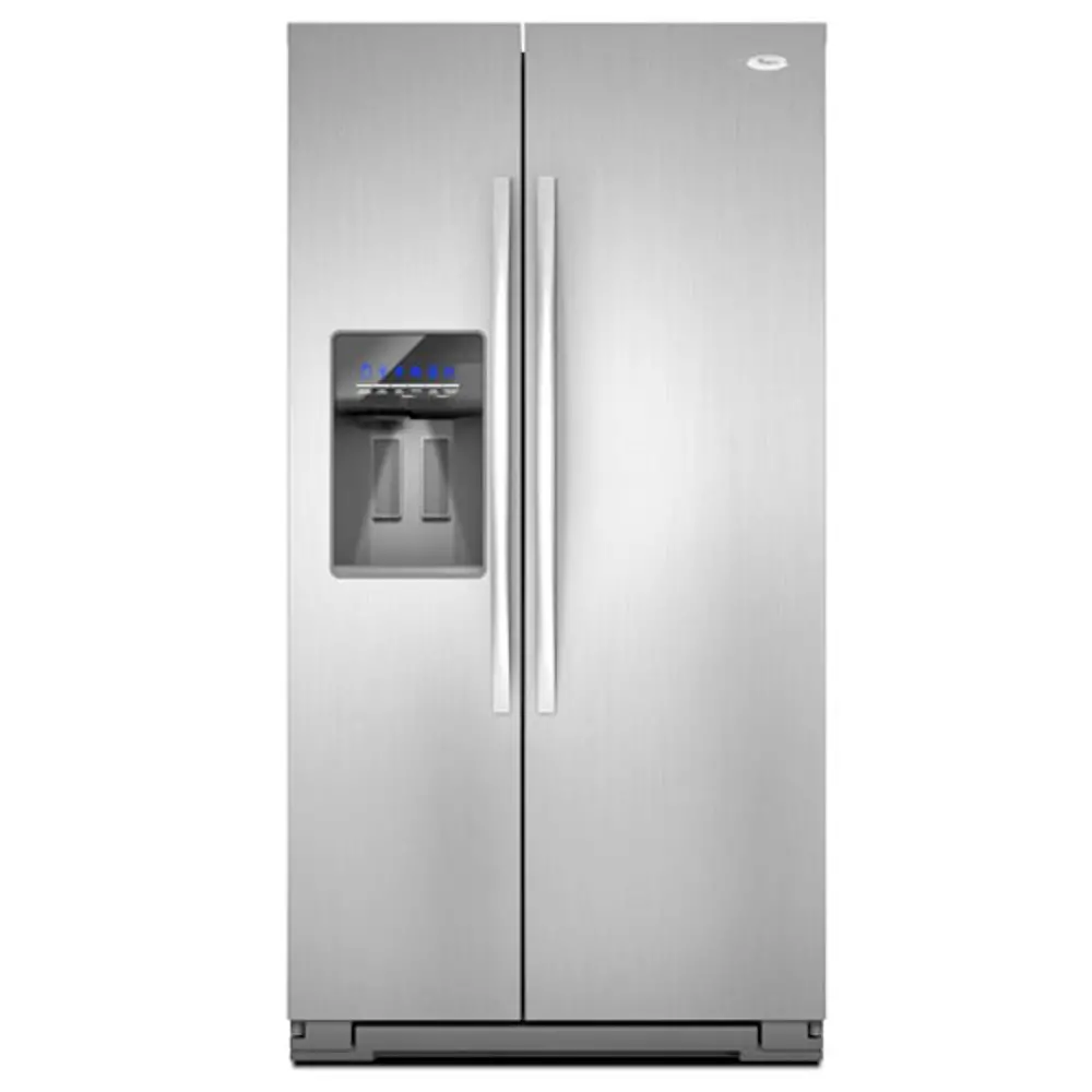 WSF26C2EXF Whirlpool 26 Cu. Ft. Side-by-Side Refrigerator-1