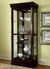 Clearance Louis Philip Cherry Curio Cabinet