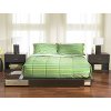 3159217 Chocolate Brown Full-Queen Size Platform Bed - Step One