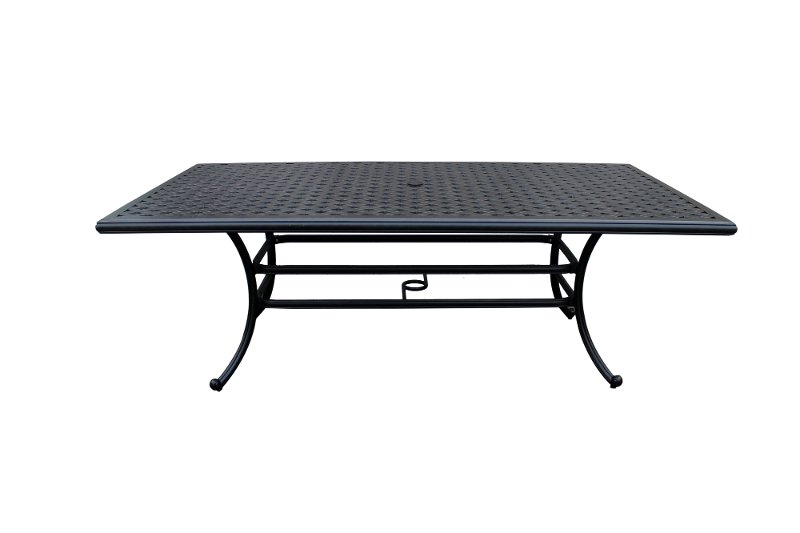 Cast Aluminum Outdoor Patio Dining Table Moab Rc Willey Cast Aluminum Outdoor Patio Dining Table Moab