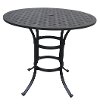42 Inch Round Outdoor Counter Height Patio Table - Moab