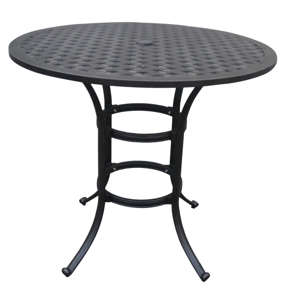42 Inch Round Outdoor Counter Height Patio Table - Moab-1