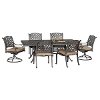 7 Piece Outdoor Patio Dining Set - Moab