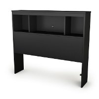 3270098 Black Twin Bookcase/ Headboard - Spark