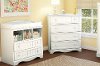 3580034 White 4-Drawer Chest - Savannah -4