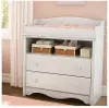 3680331 Angel White Changing Table with Drawers - South Shore
