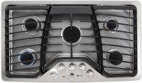 PGP976SETSS GE Profile Series 36 Inch Stainless Steel Gas Cooktop
