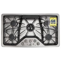 CGP650SETSS GE Cafe 36 Inch Stainless Steel Gas Cooktop