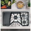 CGP650SETSS GE Cafe 36 Inch Stainless Steel Gas Cooktop-4