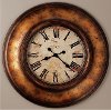 Copper Bay Aged Copper Wall Clock