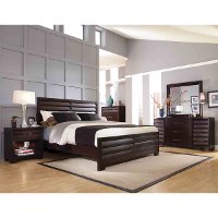 Tangerine 4 Piece Queen Bedroom Set