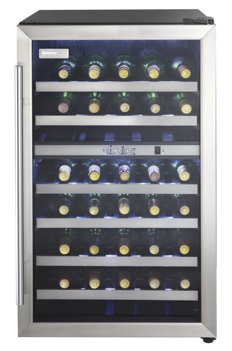 DWC114BLSDD Danby Wine Cooler - 19 Inch Stainless Steel 38 Bottle-2