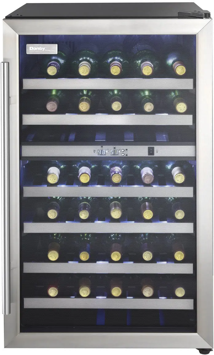 DWC114BLSDD Danby Wine Cooler - 19 Inch Stainless Steel 38 Bottle-2