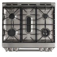 CGS985SETSS GE Cafe Series 6.4 cu. ft. Slide-in Gas Range - Stainless Steel