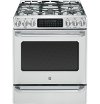 CGS985SETSS GE Cafe Series 6.4 cu. ft. Slide-in Gas Range - Stainless Steel-3